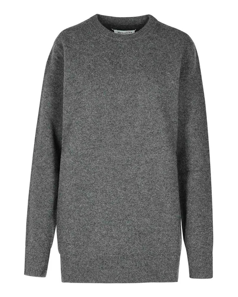 Maison Margiela Rundhalspullover - Grau Grau