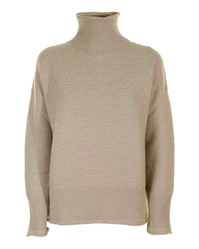 Eleventy Rollkragenpullover - Beige Beige