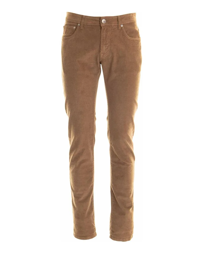 Corneliani Bootcut Jeans - Braun Braun