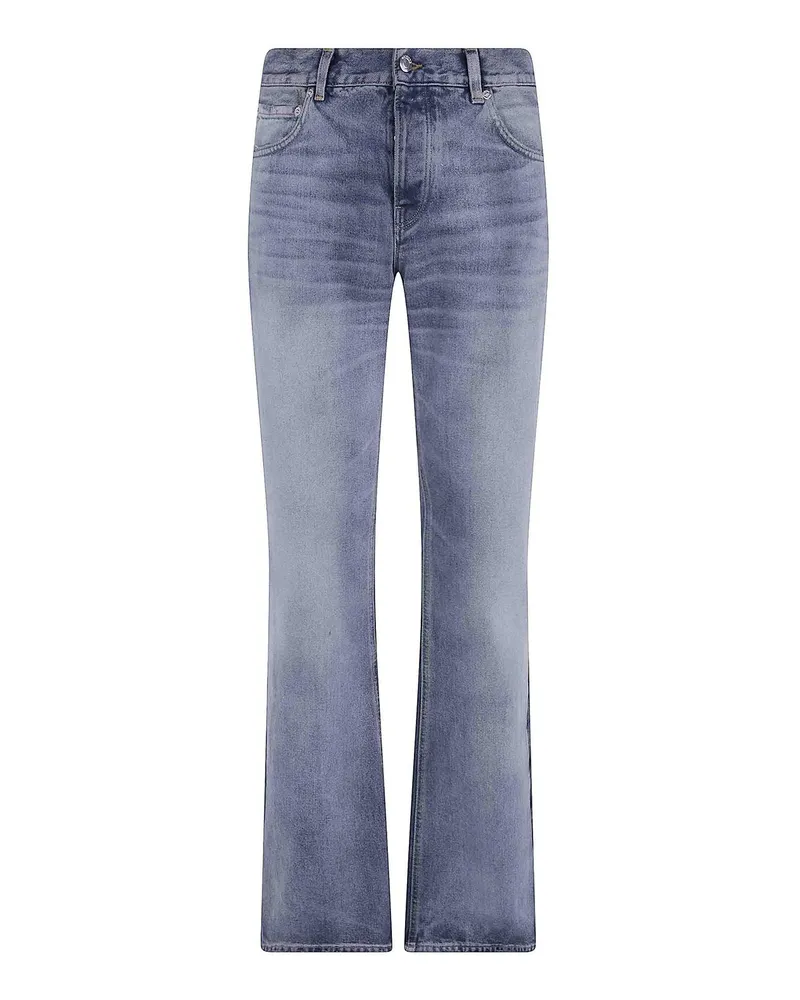 Haikure Straight Leg Jeans - Blau Blau