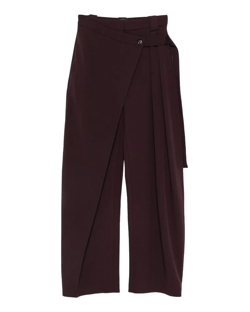 Pinko Casual Hose - Bordeaux Dunkelrot