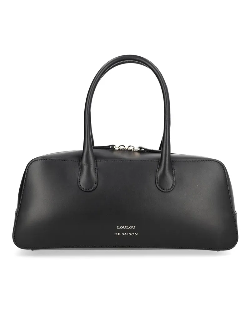 Loulou Studio Shopper - Schwarz Schwarz