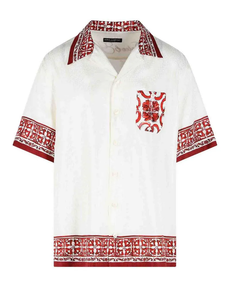 Dolce & Gabbana Hemd - Weiß Weiß