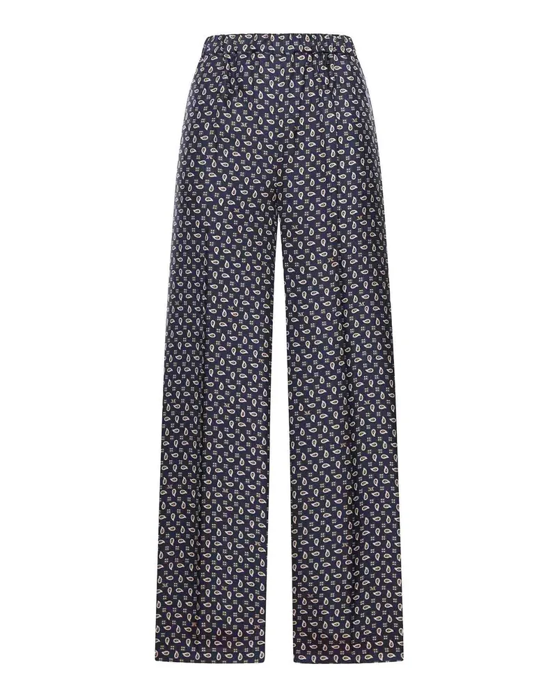 Max Mara Casual Hose - Blau Blau