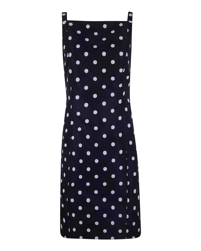 Patou Knielanges Kleid - Blau Blau