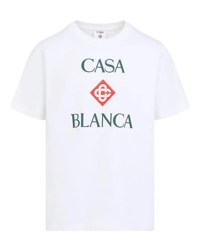 Casablanca Paris T-Shirt - Weiß Weiß