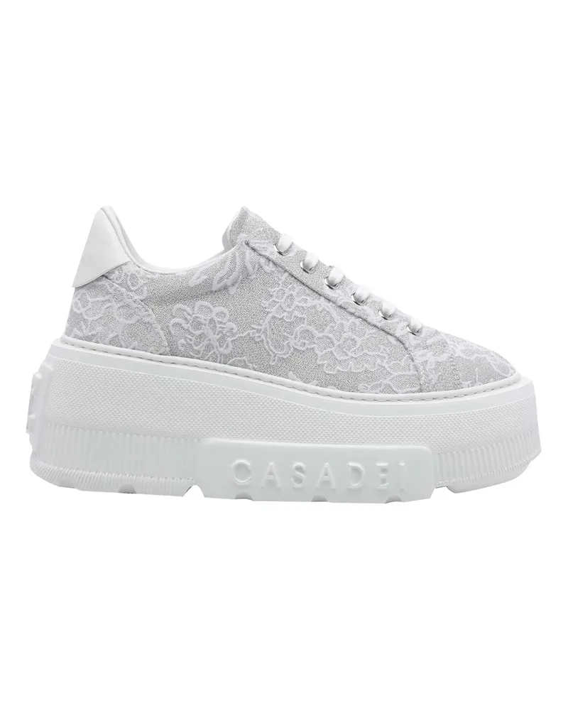 Casadei Sneaker - Silber Silber