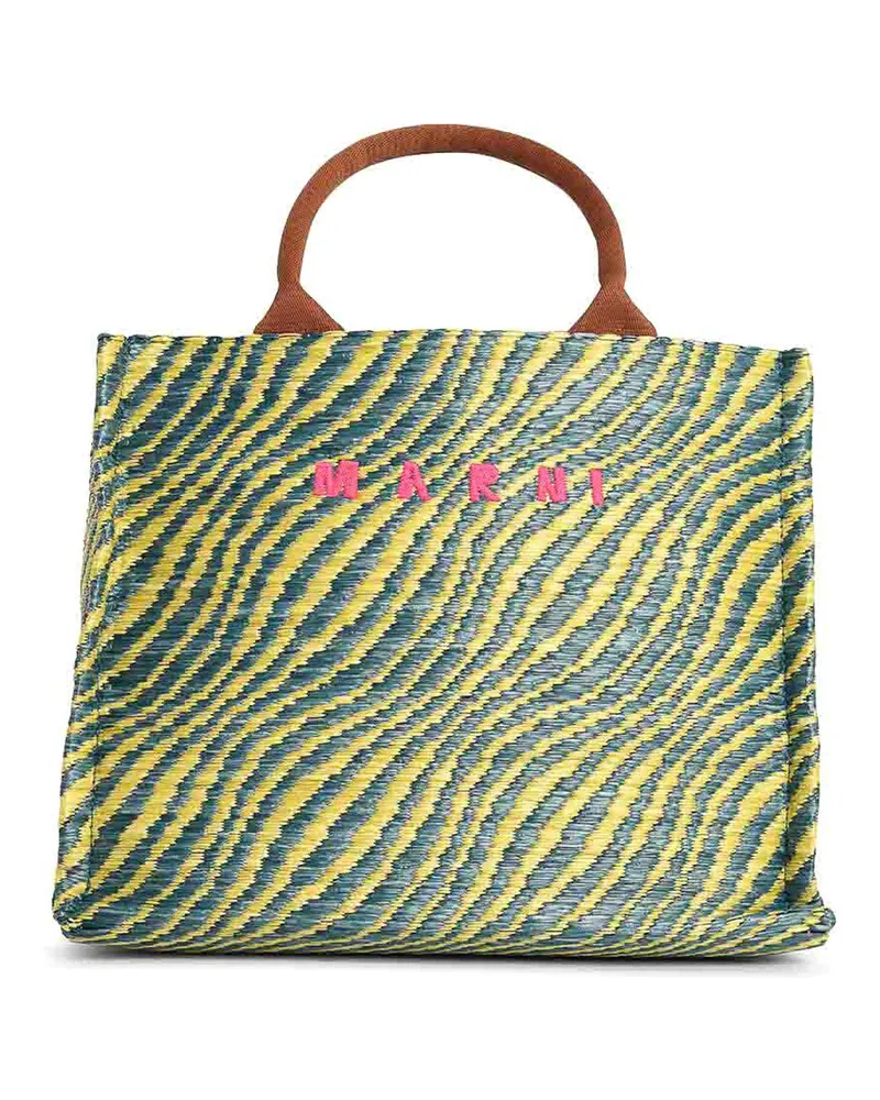 Marni Shopper - Grün Grün
