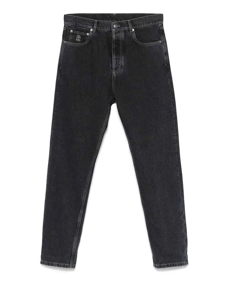 Brunello Cucinelli Straight Leg Jeans - Blau Blau