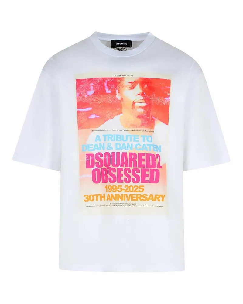 Dsquared2 T-Shirt - Weiß Weiß