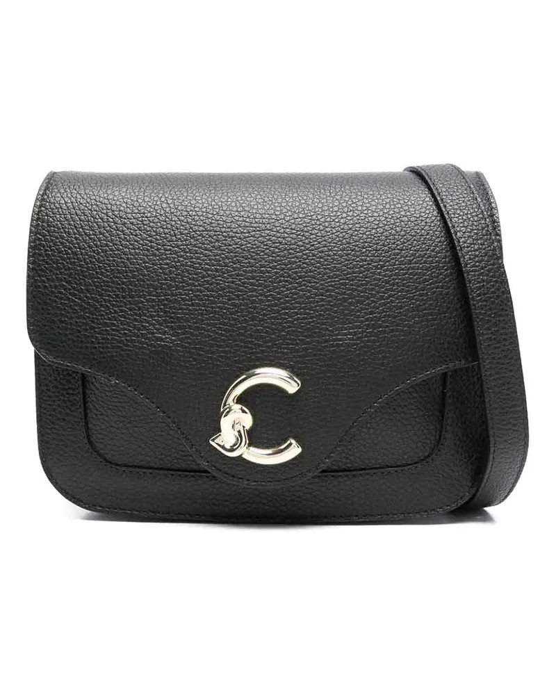Coccinelle Schultertasche - Schwarz Schwarz