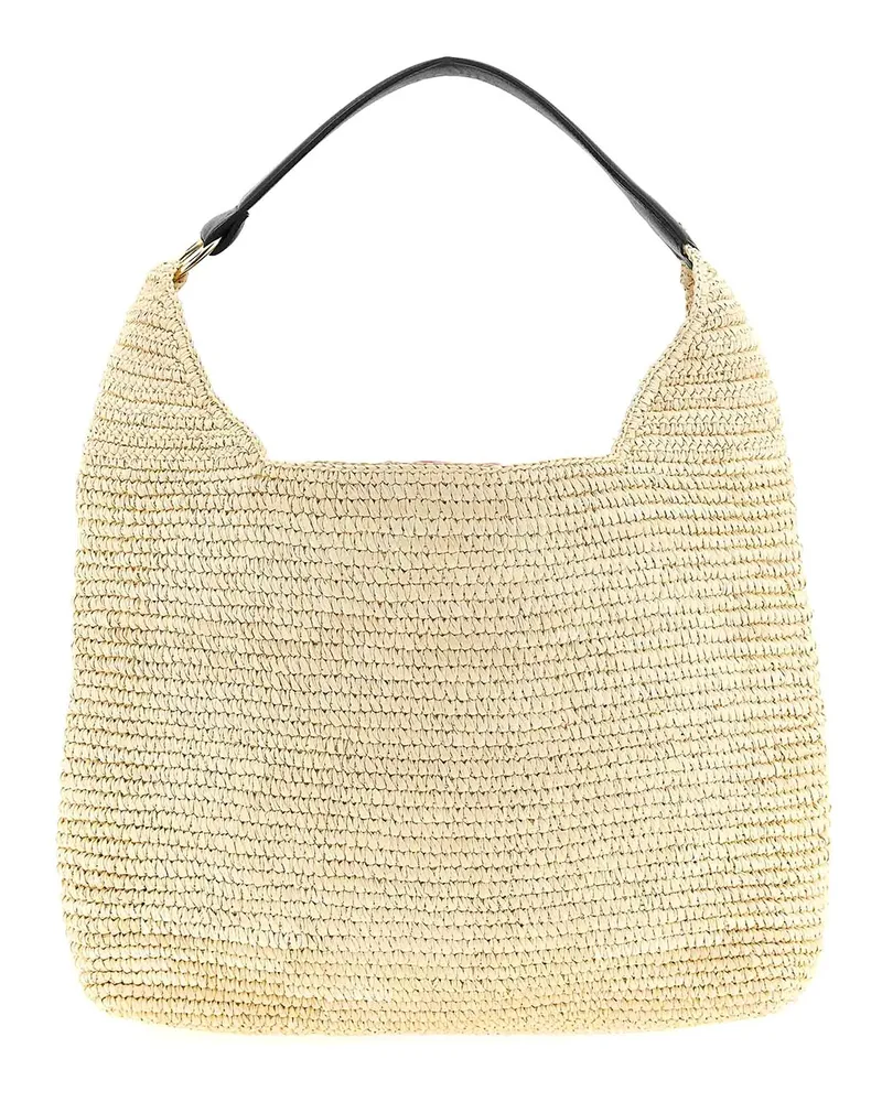 Maison Michel Schultertasche - Schwarz Weiß