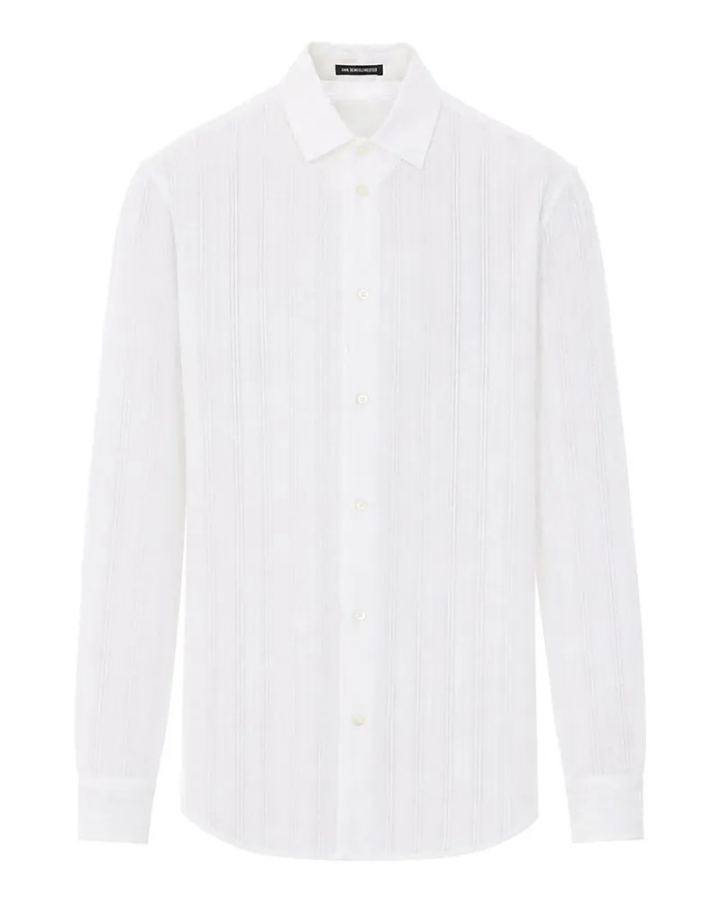 Ann Demeulemeester Hemd - Weiß Weiß