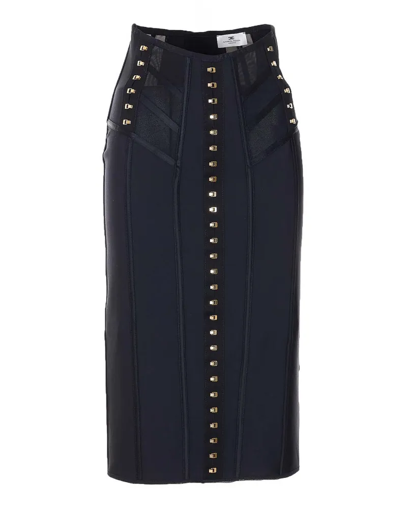 Elisabetta Franchi Midirock - Schwarz Schwarz