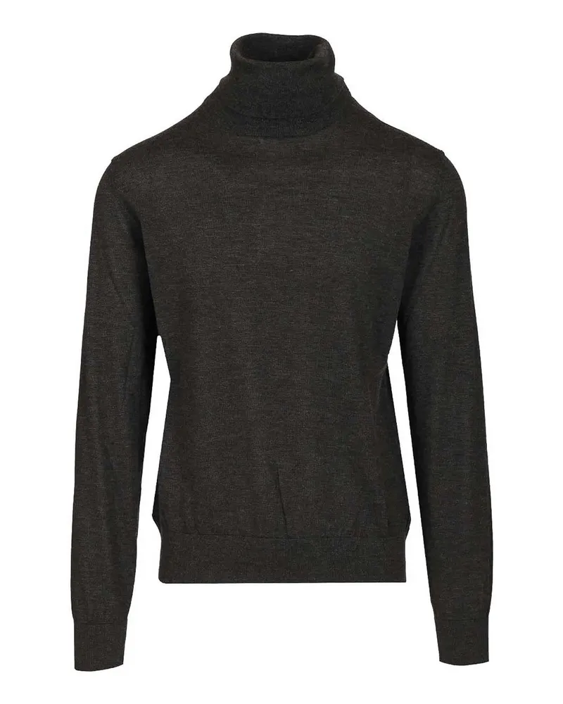 Dolce & Gabbana Rundhalspullover - Grau Grau