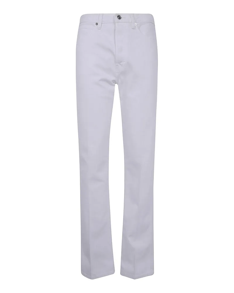 Frame Denim Straight Leg Jeans - Weiß Weiß