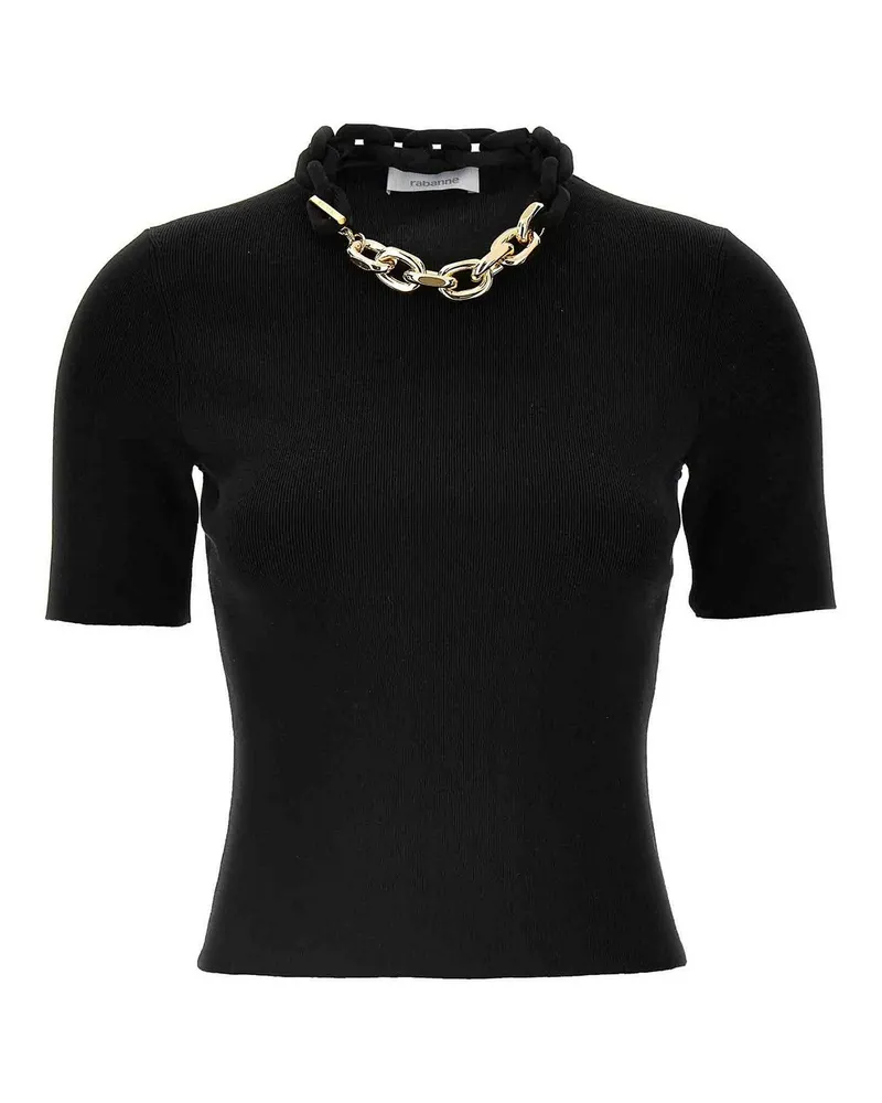 Paco Rabanne T-Shirt - Schwarz Schwarz