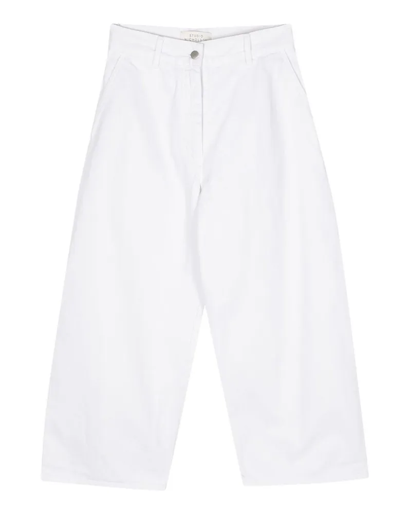 Studio Nicholson Straight Leg Jeans - Weiß Weiß