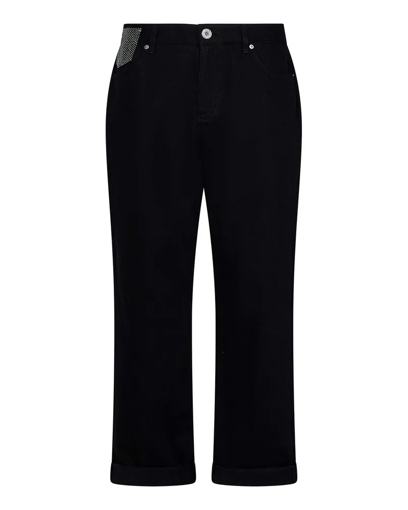 Balmain Bootcut Jeans - Schwarz Schwarz