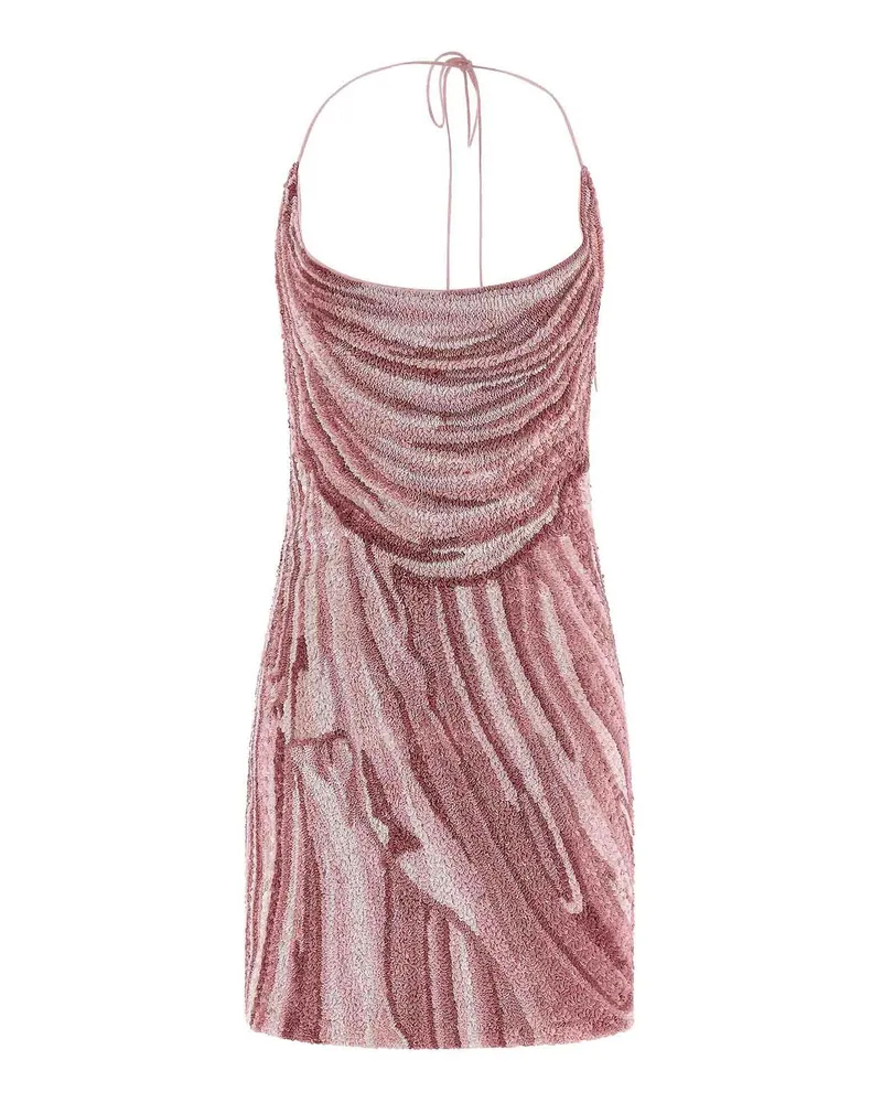 Balmain Knielanges Kleid - Nude Nude