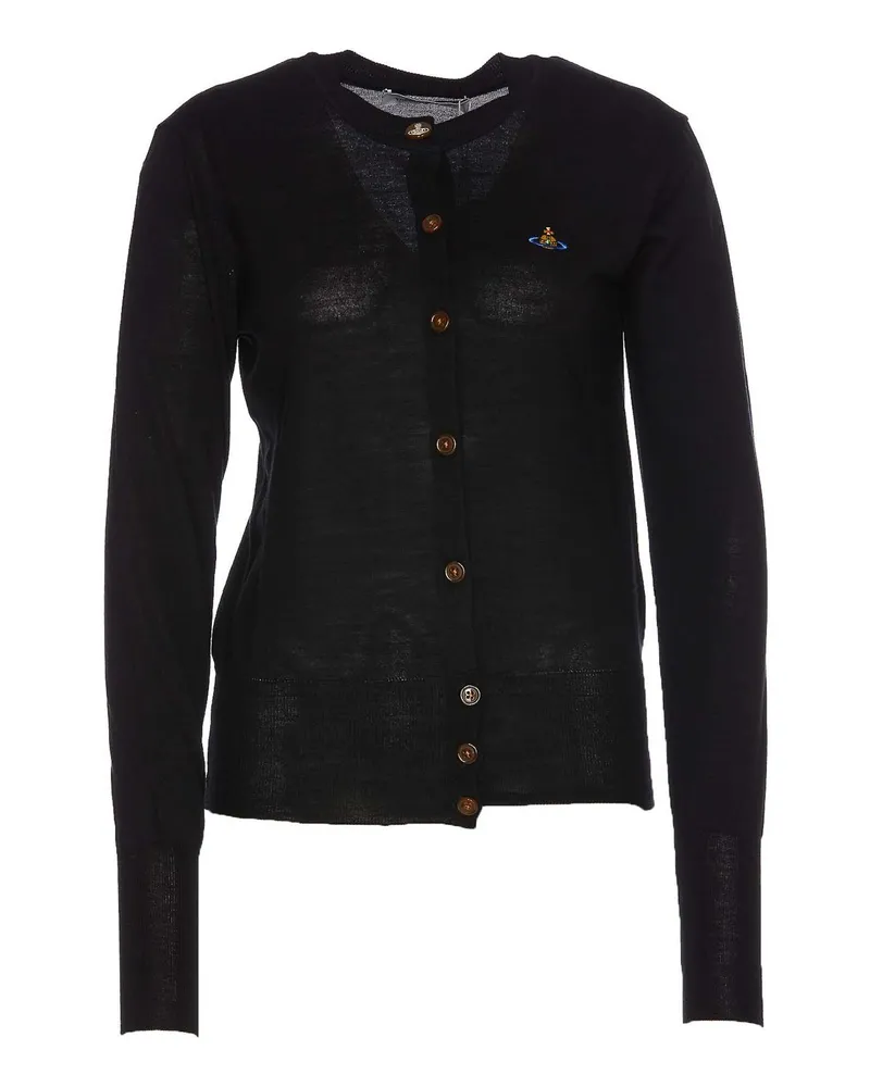 Vivienne Westwood Cardigan - Schwarz Schwarz