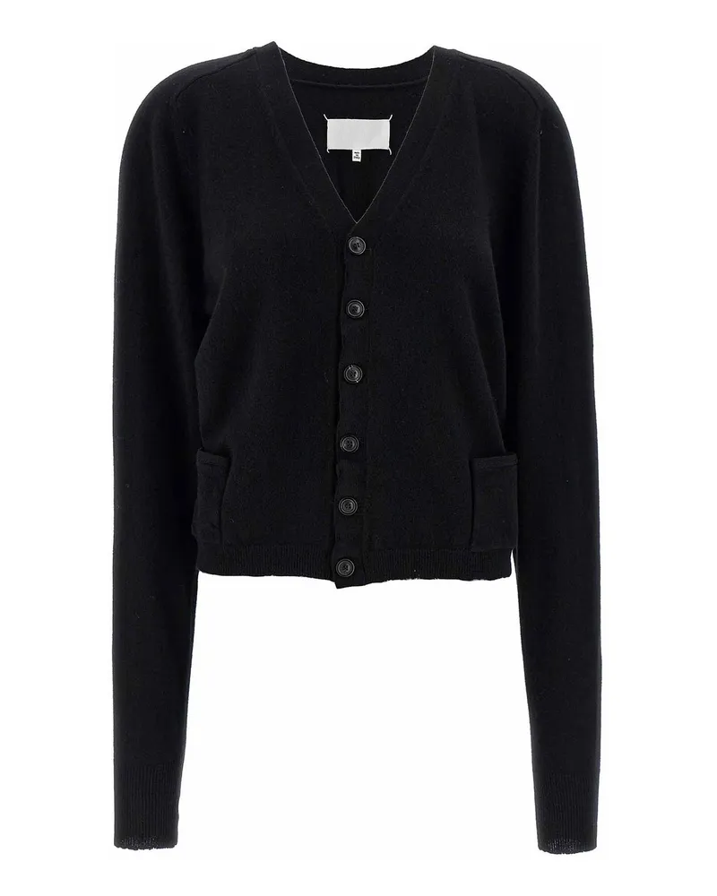 Maison Margiela Cardigan - Schwarz Schwarz