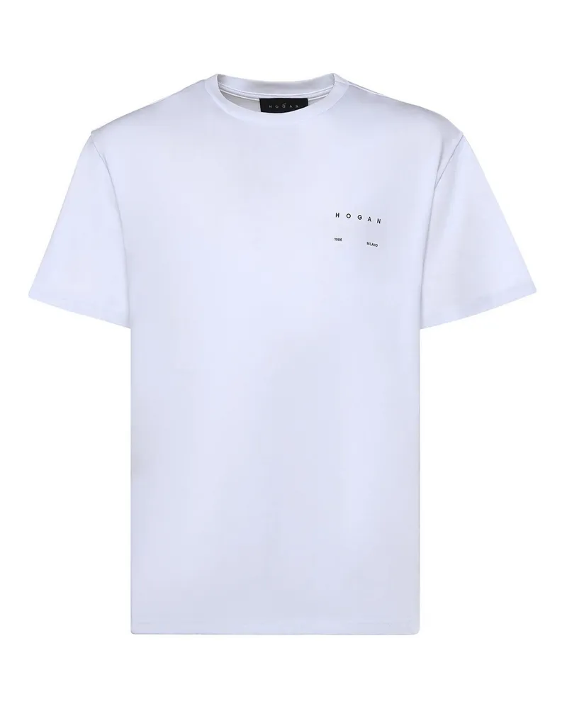 Hogan T-Shirt - Weiß Weiß