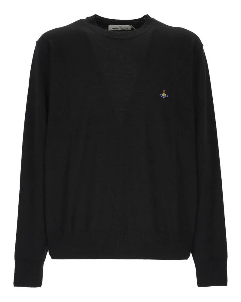 Vivienne Westwood Rundhalspullover - Schwarz Schwarz