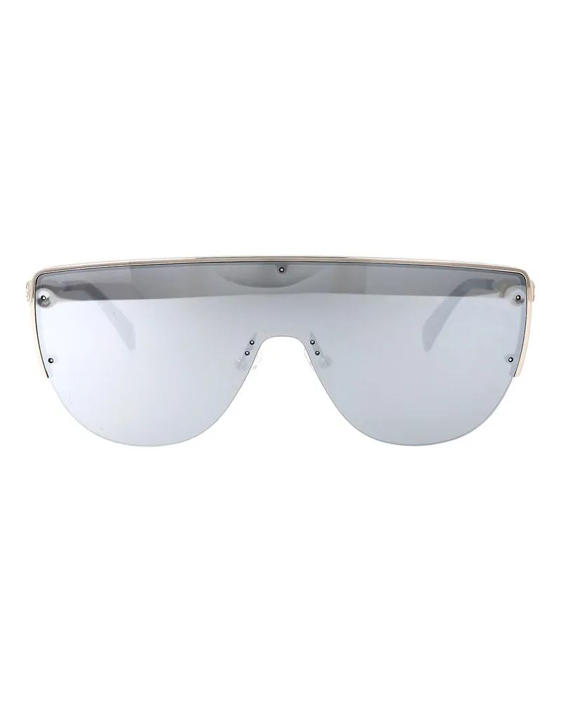 Alexander McQueen Sonnenbrille - Silber Silber