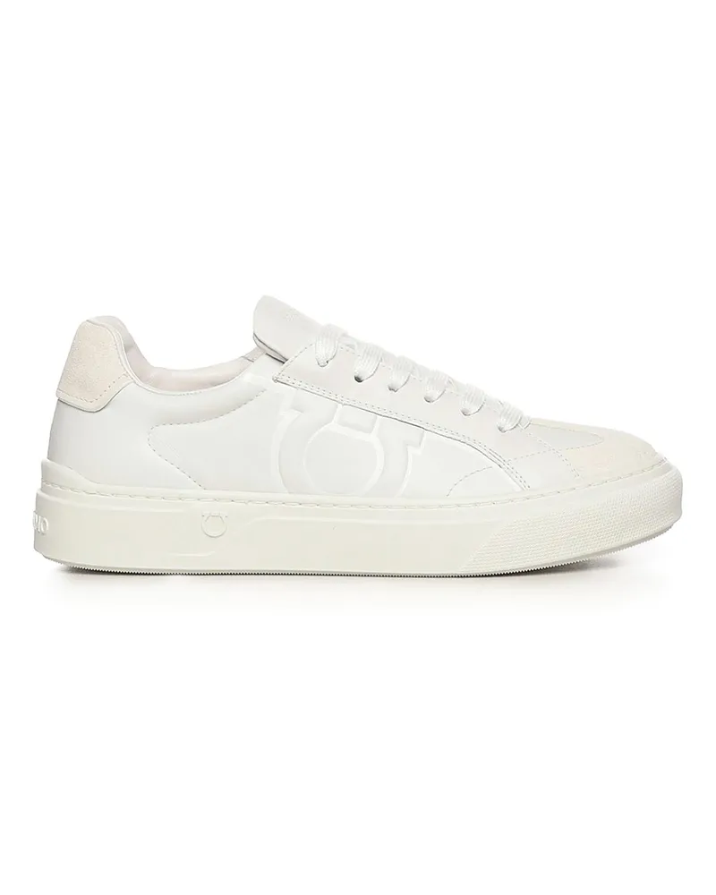 Ferragamo Sneaker - Weiß Weiß