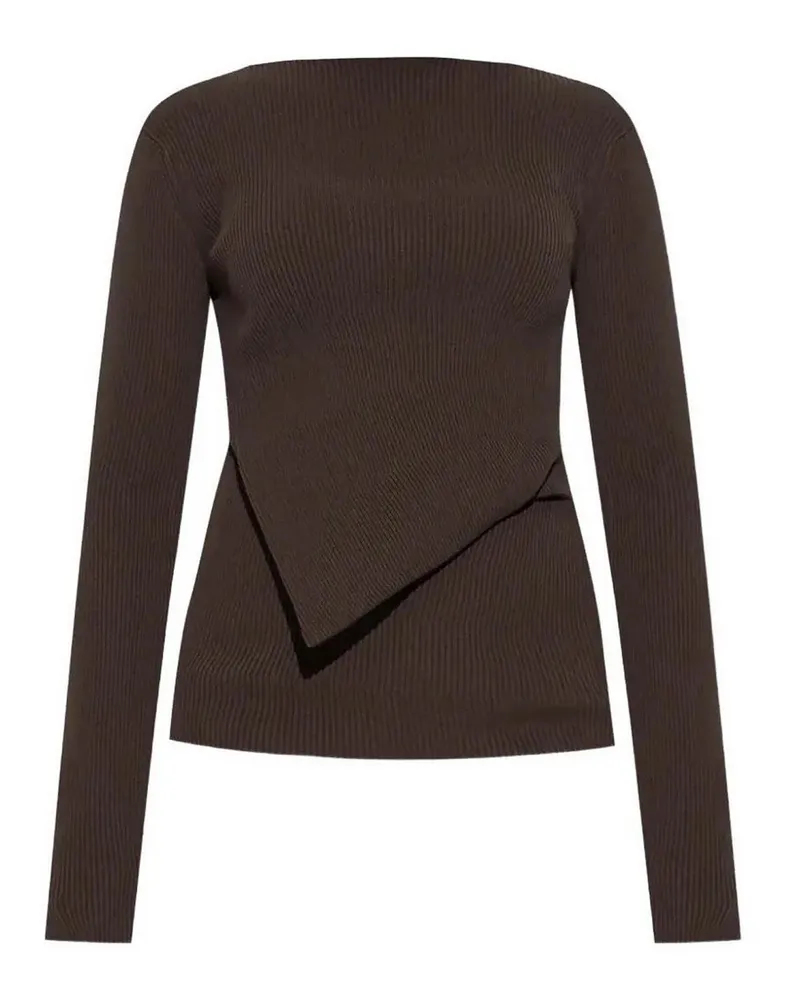 Rick Owens Rundhalspullover - Taupe Taupe