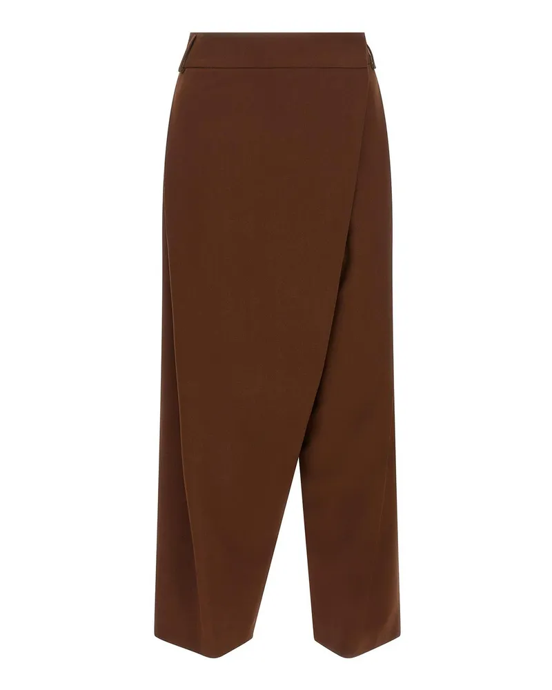 Alberto Biani Casual Hose - Braun Braun