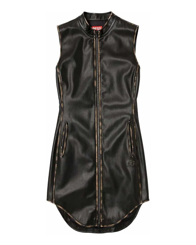 Diesel Kurzes Kleid - Schwarz Schwarz