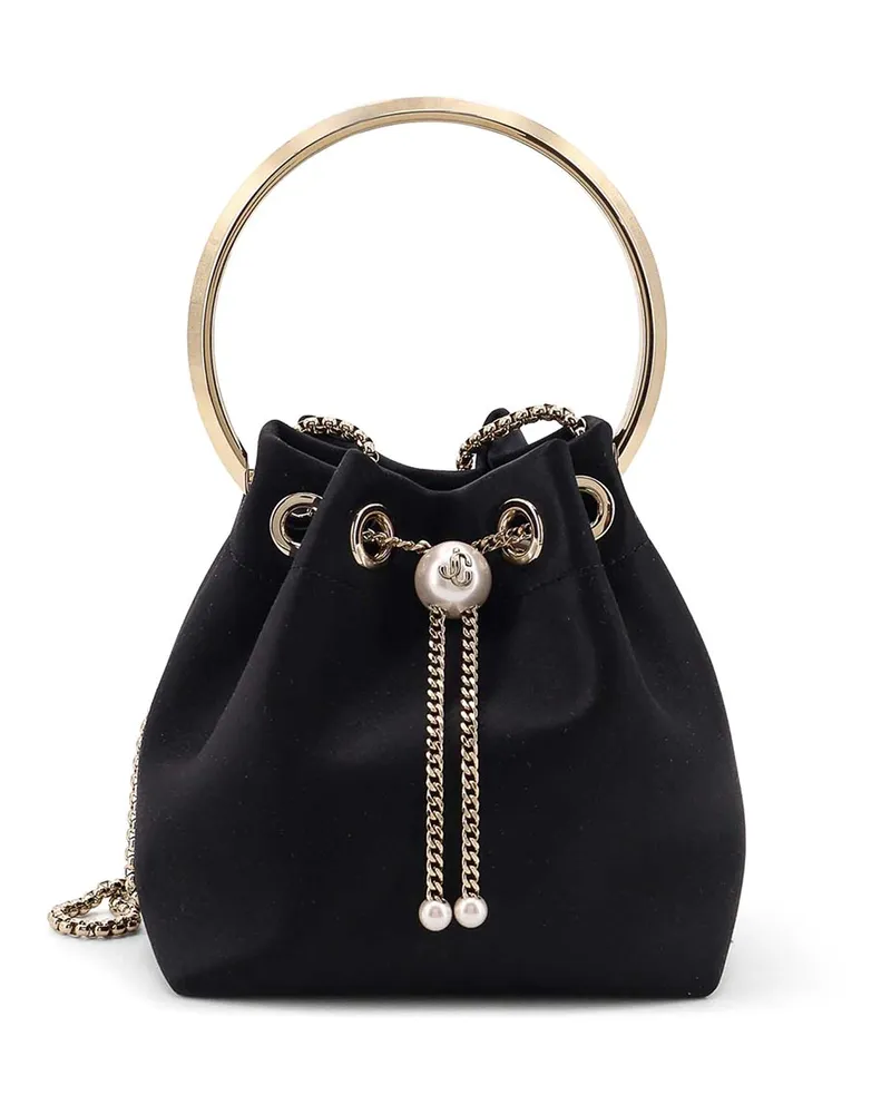 Jimmy Choo Umhängetasche - Gold Schwarz
