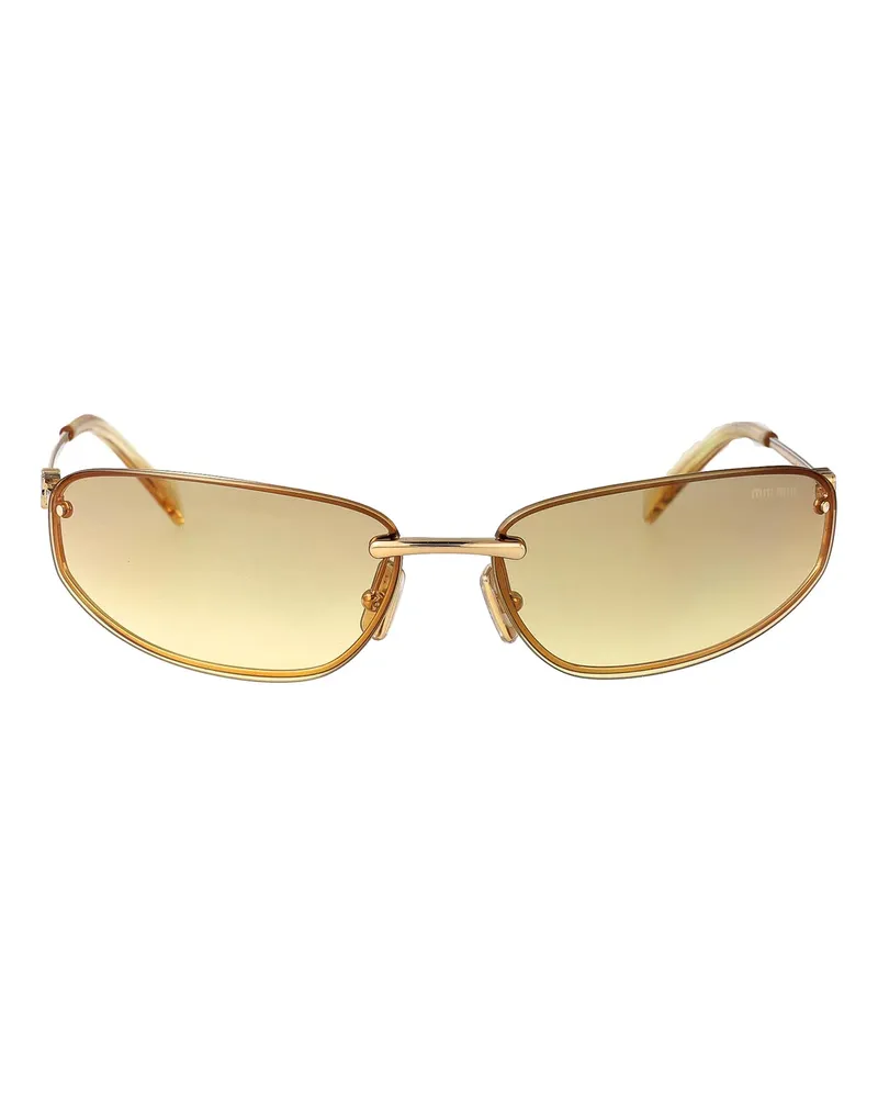 Miu Miu Sonnenbrille - Gold Gold