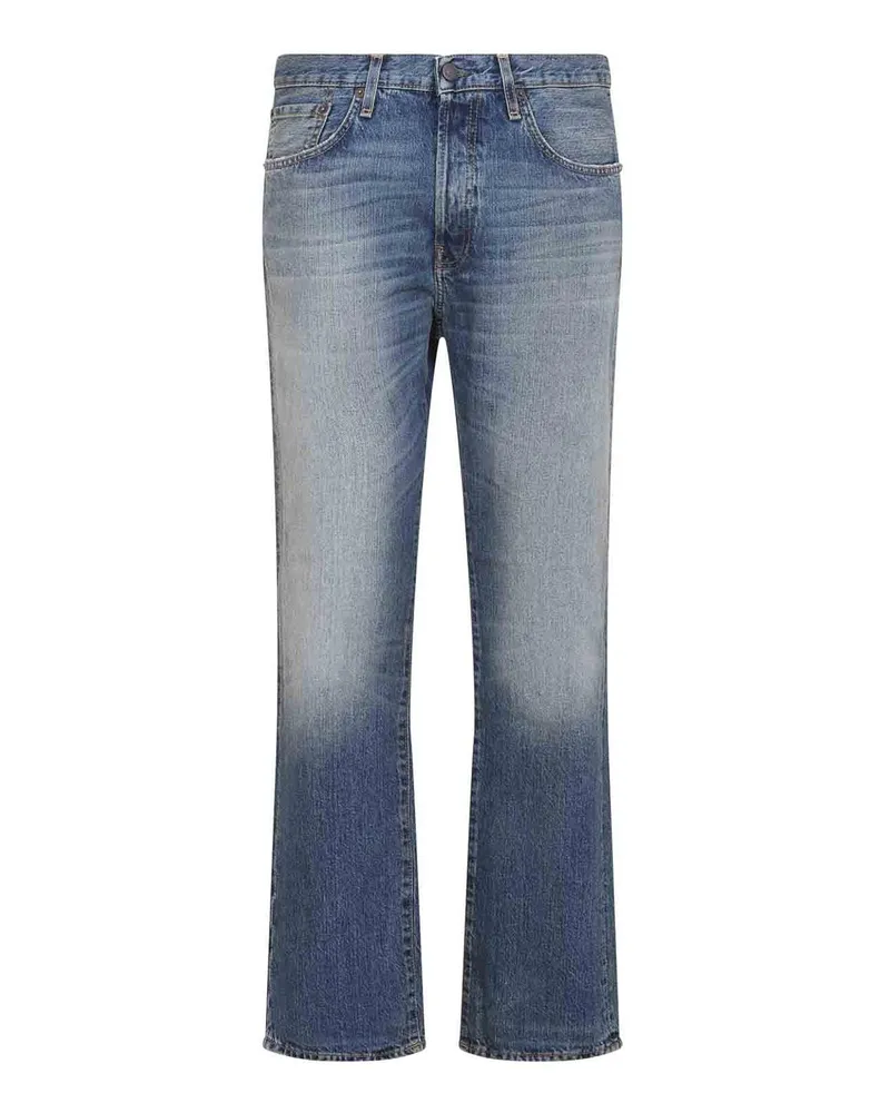 Acne Studios Straight Leg Jeans Dunkles