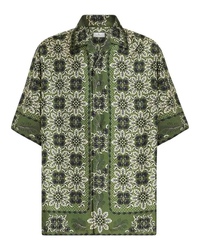 Etro Hemd - Grün Grün