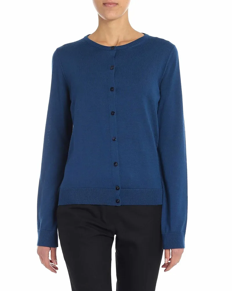 FUZZI Cardigan - Blau Blau
