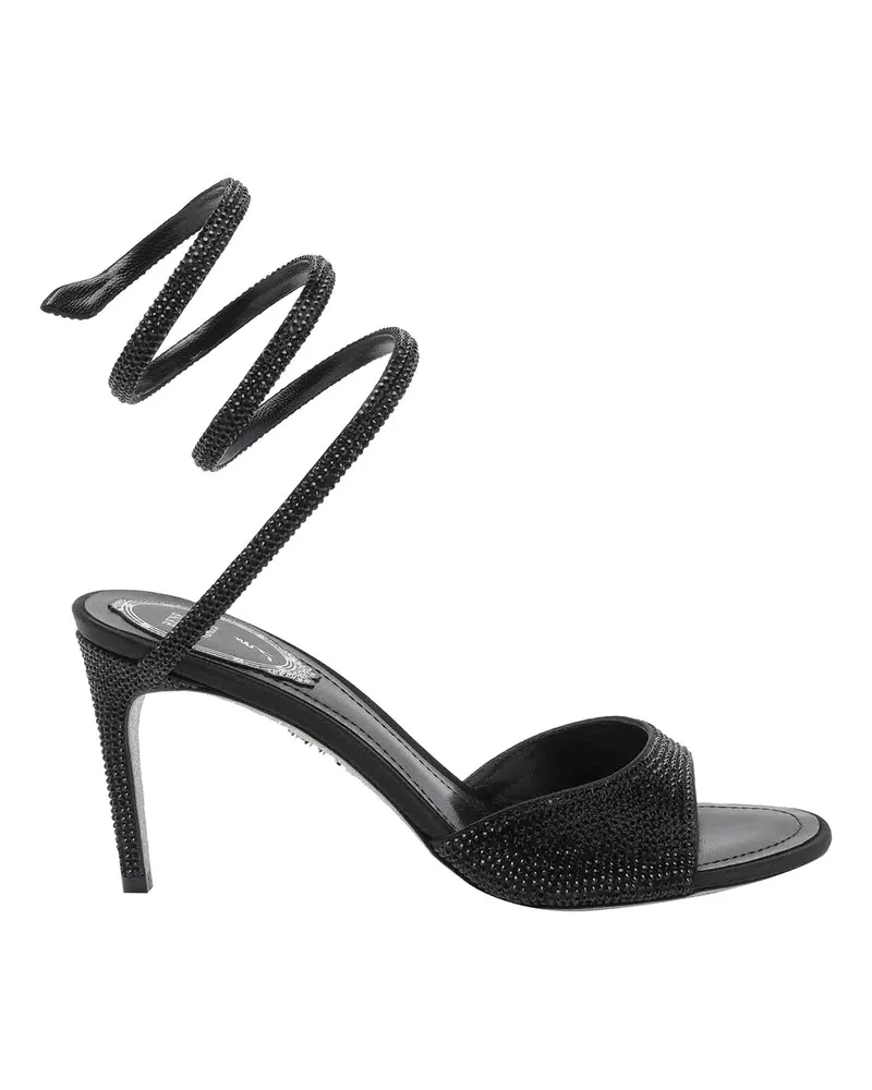 René Caovilla Sandalen - Schwarz Schwarz