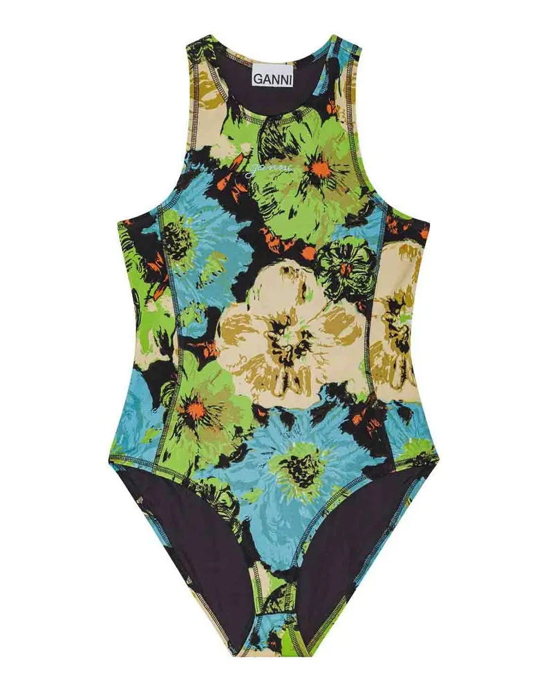 Ganni Rundhalspullover - Bunt Bunt