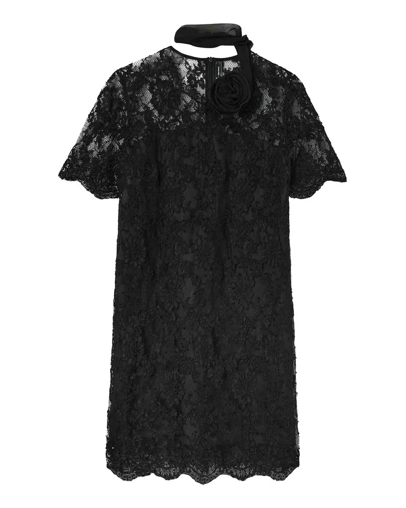 Ermanno Scervino Kurzes Kleid - Schwarz Schwarz