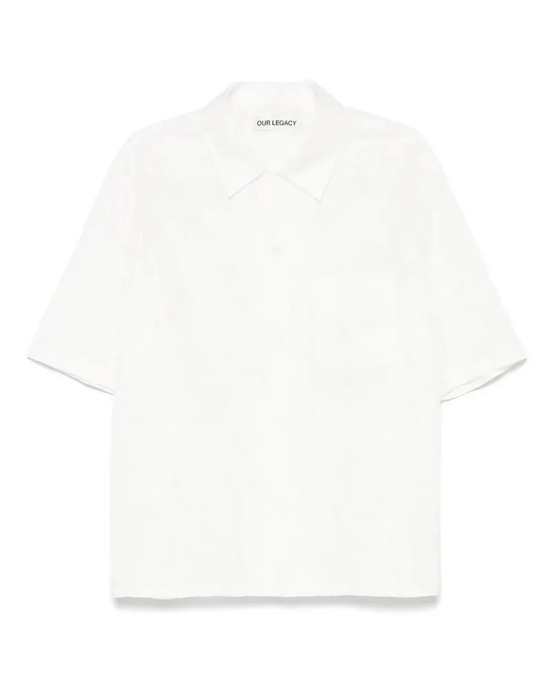 Our Legacy Hemd - Weiß Weiß
