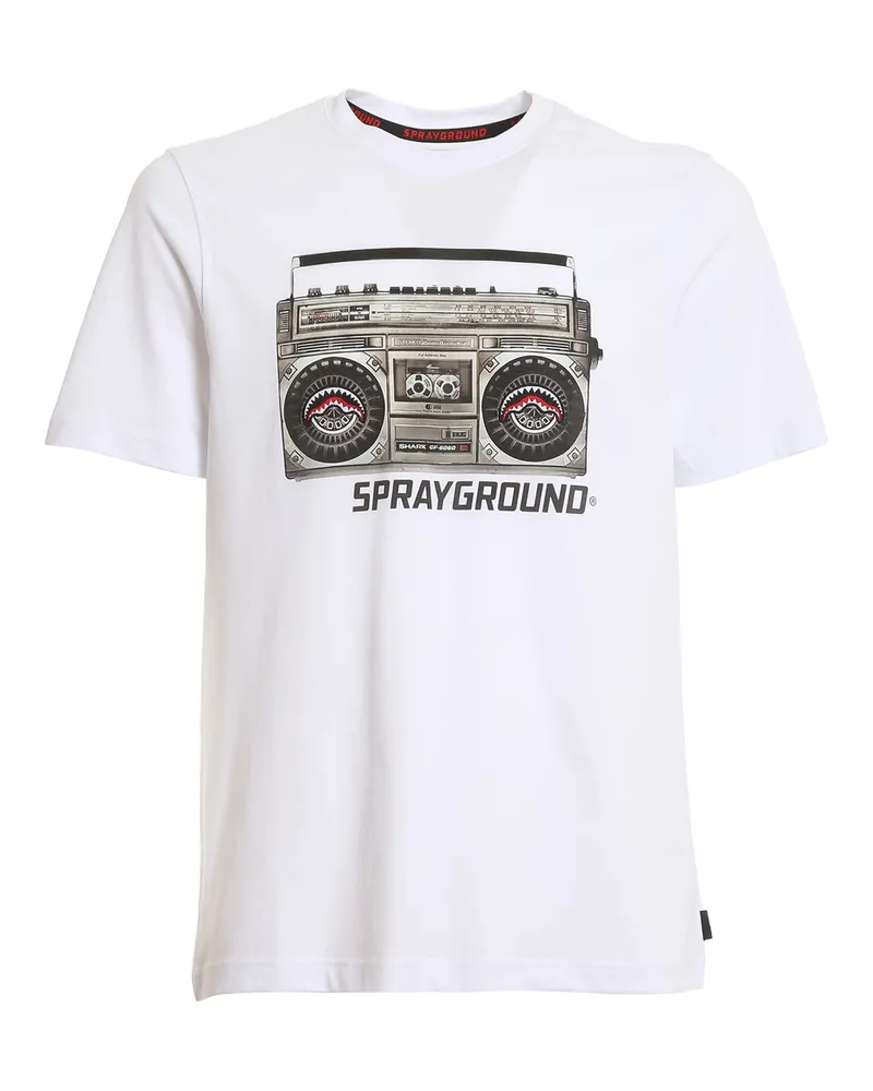 Sprayground T-Shirt - Weiß Weiß