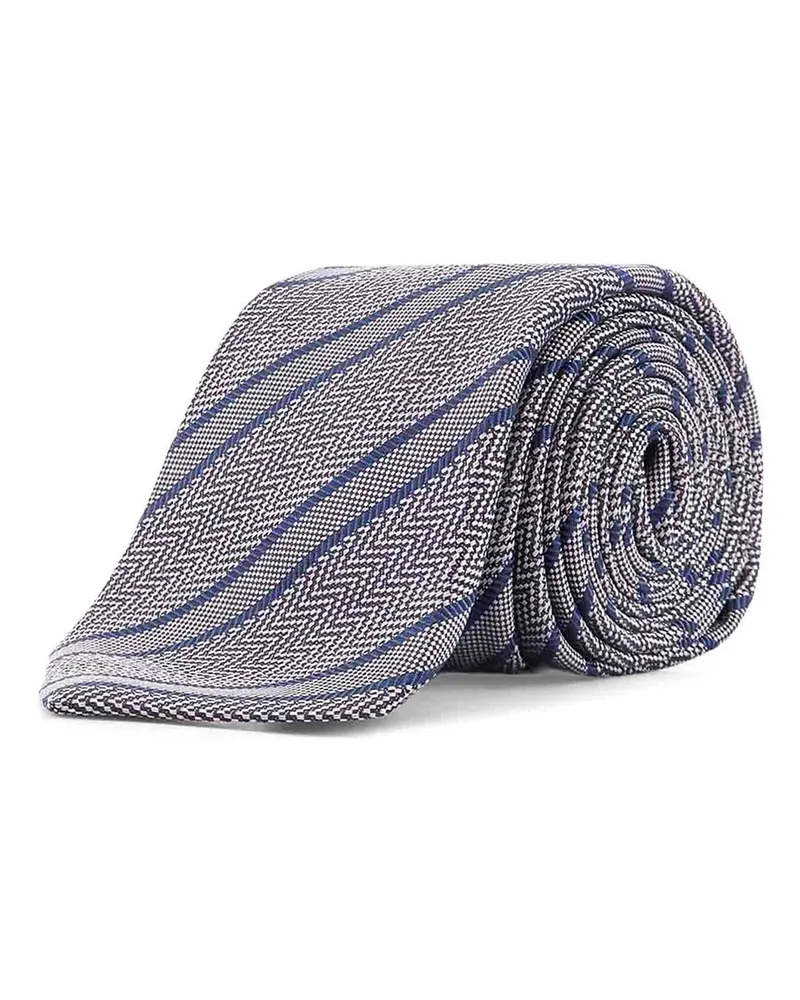 Kiton Krawatte - Grau Grau