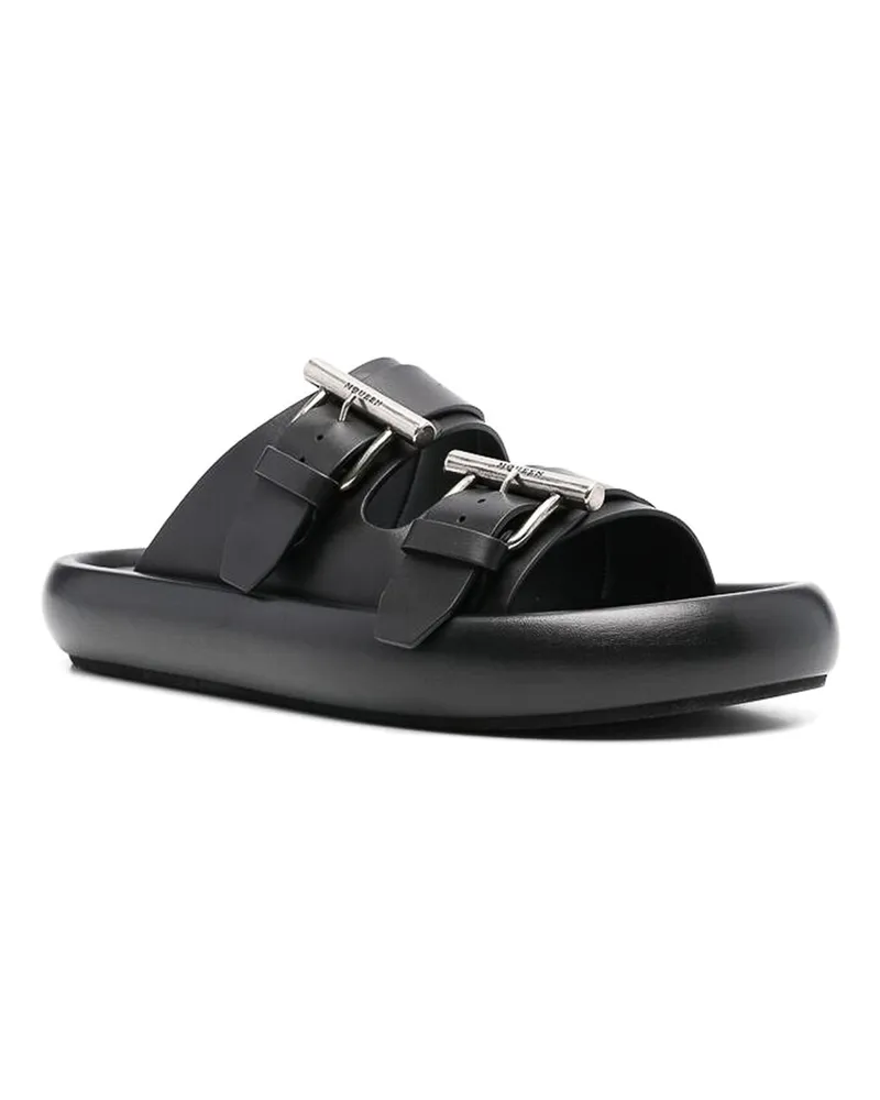 Alexander McQueen Sandalen - Schwarz Schwarz
