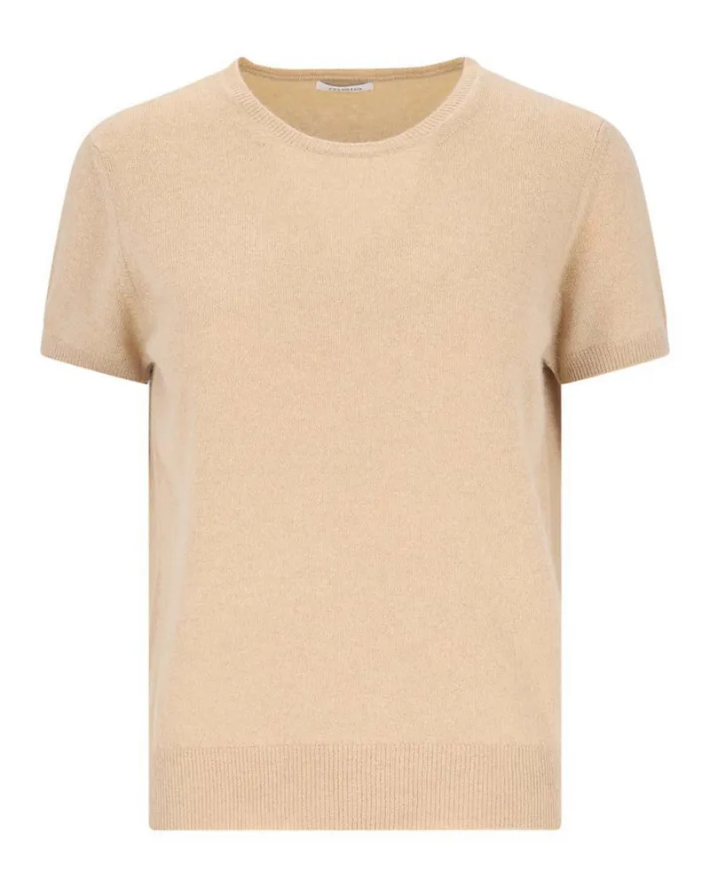 Malo Rundhalspullover - Beige Beige