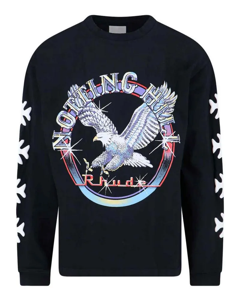 RHUDE Sweatshirt - Schwarz Schwarz