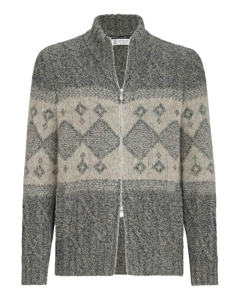 Brunello Cucinelli Cardigan - Grau Grau