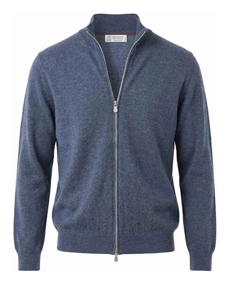 Brunello Cucinelli Cardigan - Denim Grau