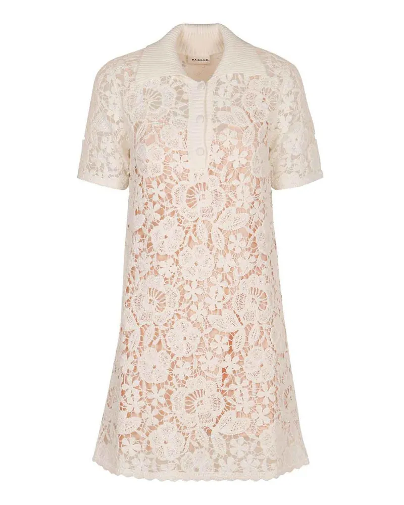 P.A.R.O.S.H. P. A.R. O.S. H. Kurzes Kleid - Weiß Weiß